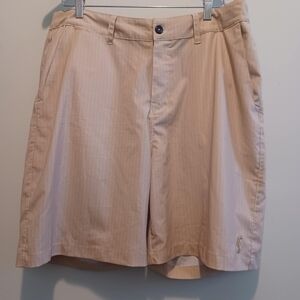 Toes on The Nose Walk‎ Shorts Mens Size 36 Tan Board Golf Performance